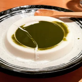 MATCHA ALMOND TOFU