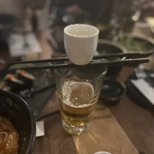 Sake bomb