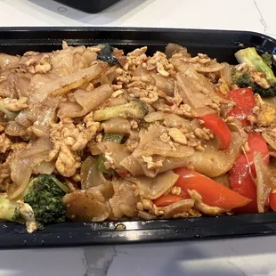 Drunken noodles
