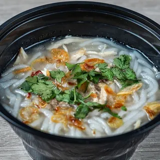Lao Chicken Noodle Soup Khao Piak Sen