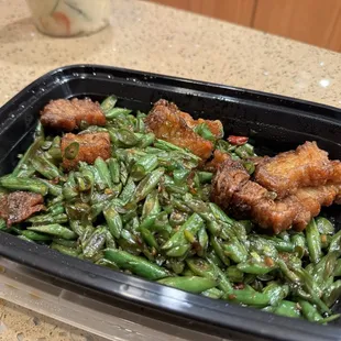 Crispy Pork with Spicy Basil