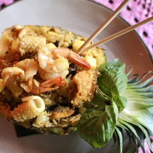 Fresh Pineapple Fried Rice