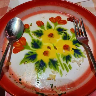 Empty plate!