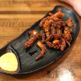 Fried Squid Legs $10