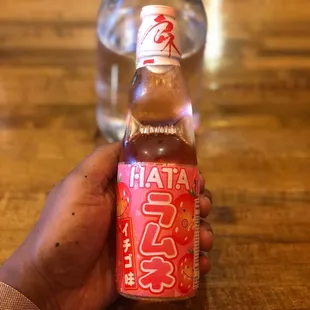 Japanese strawberry Soda