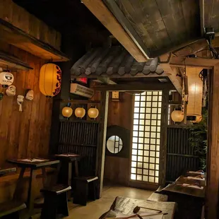 Second floor dining entrance