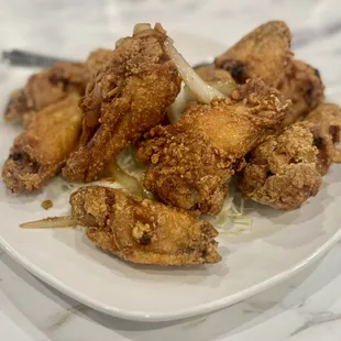 Chicken wings with Nước Mắm