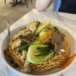 Combination Crispy Noodle