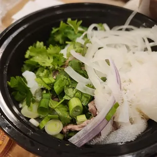 Boat noodle sans broth