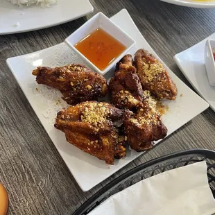 Golden Chicken Wings - 6