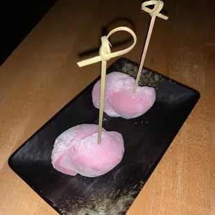 strawberry mochi ice cream