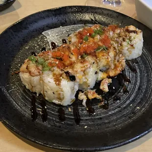 Baked Lobster Roll