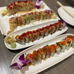 food, sushi and sashimi, sushi, sashimi