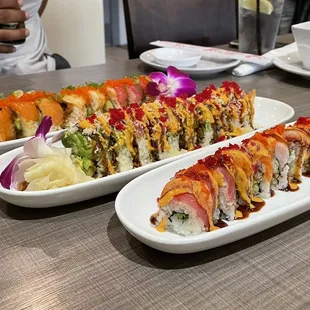 Tex Mex, San Antonio, Kin House rolls (left to right)