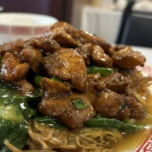 Minute Chicken Cake Noodle