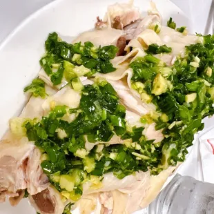 a plate of food