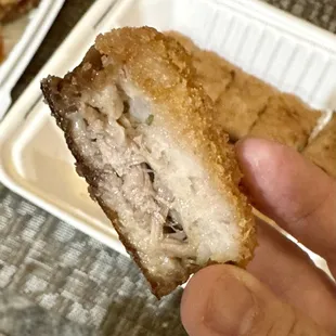 Close up view of Taro Duck.