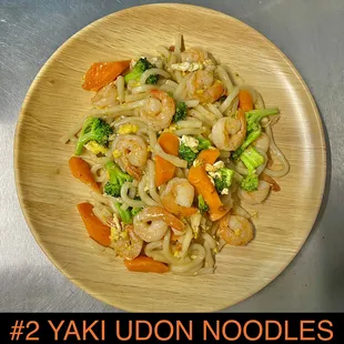 #2 PAD YAKI UDON NOODLES