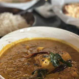 Salmon with Grandma&apos;s Fish and Mango Curry
