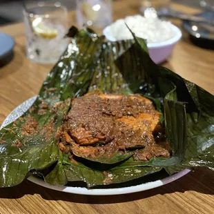 Fish pollichathu