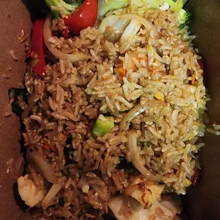 Basil Fried rice.