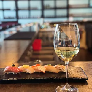 sushi and sashimi, food