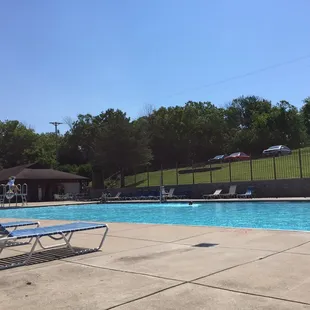 With my back to the lake