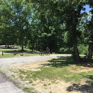 We were last ones to check out on a Sunday afternoon... Site #46