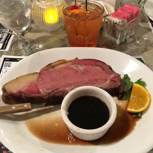 King size prime rib.