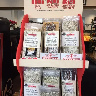 One pot ready to cook packages