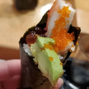 California hand roll--so good!