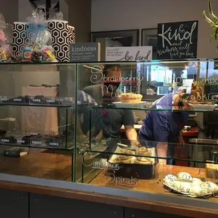 Some of the goodies left before closing time.