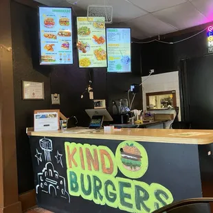 Inside were you place your order.