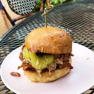 Pulled Jackfruit Sandwich
