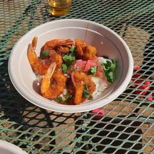 Fried shrimp
