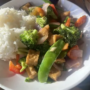 Veggie stir fry