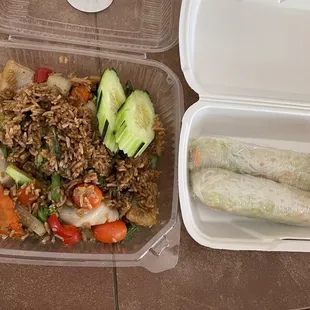 Vegan friendly options.