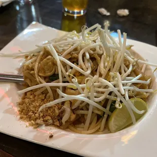 Pad Thai was delicious...