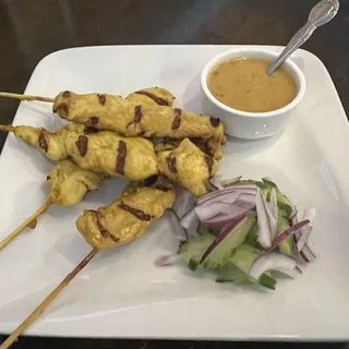 4 Pieces Satay Chicken