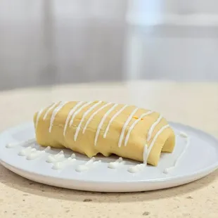 Special Menu, Mango Sticky Rice it the crepe wrap