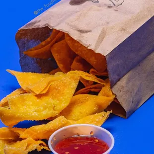 Crispy Chicken Wonton