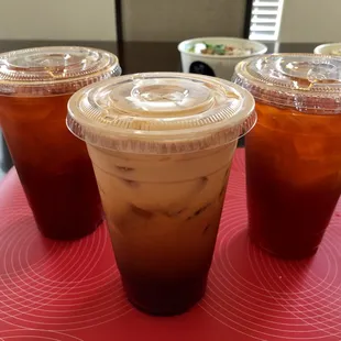 Thai Ice Tea and Thai Tea Lemonade