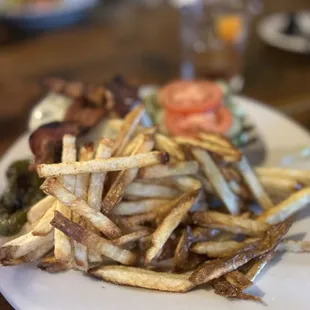 Cheeseburger &amp; Fries were great!!