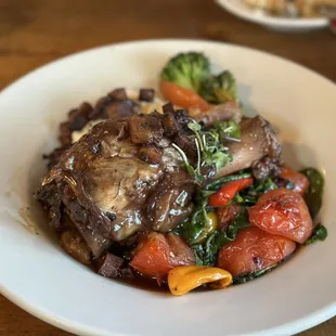 Texas Whiskey Braised Osso Bucco! Perfect!