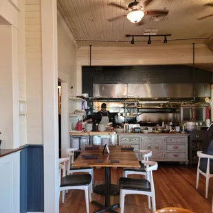 Inside of one dining area