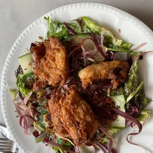 Buttermilk Fried Chicken Salad