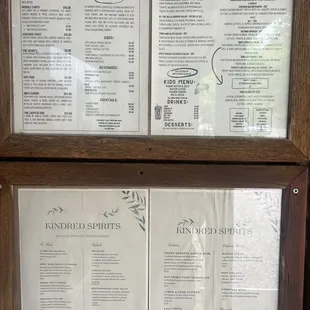 Menus
