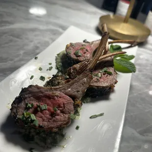 Lamb lollipops ... Yum
