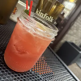 Strawberry Jam Margarita