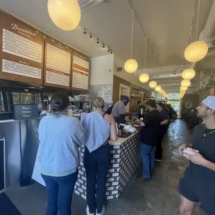 Order at counter